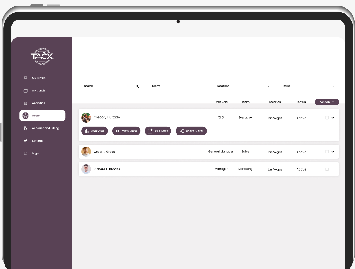 Tacx web app screen 5