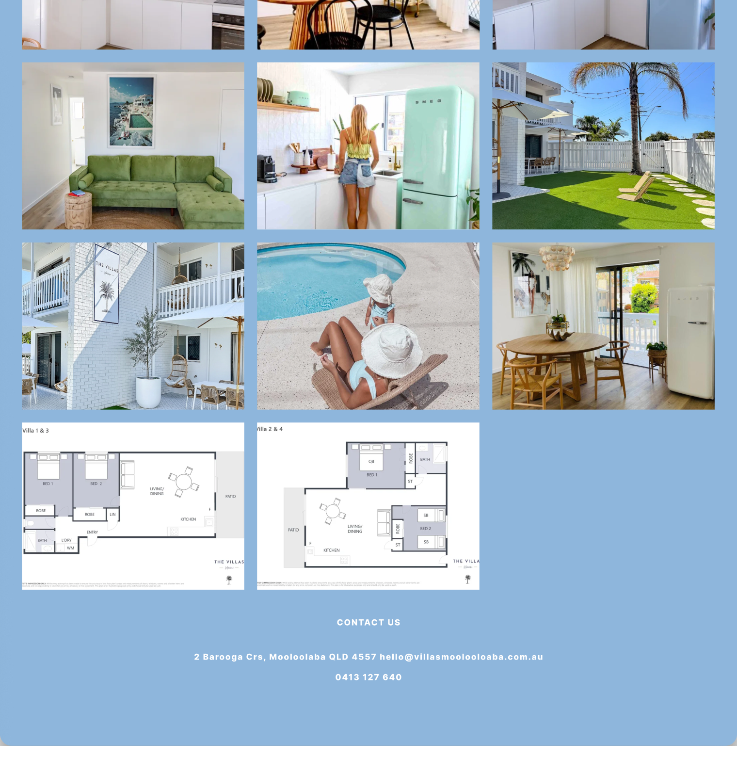 villas-mooloolaba website screen 2